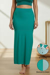 Zivame All Day Flared Mermaid Reversible Saree Shapewear - Emerald N Ice Green — thumbnail 1